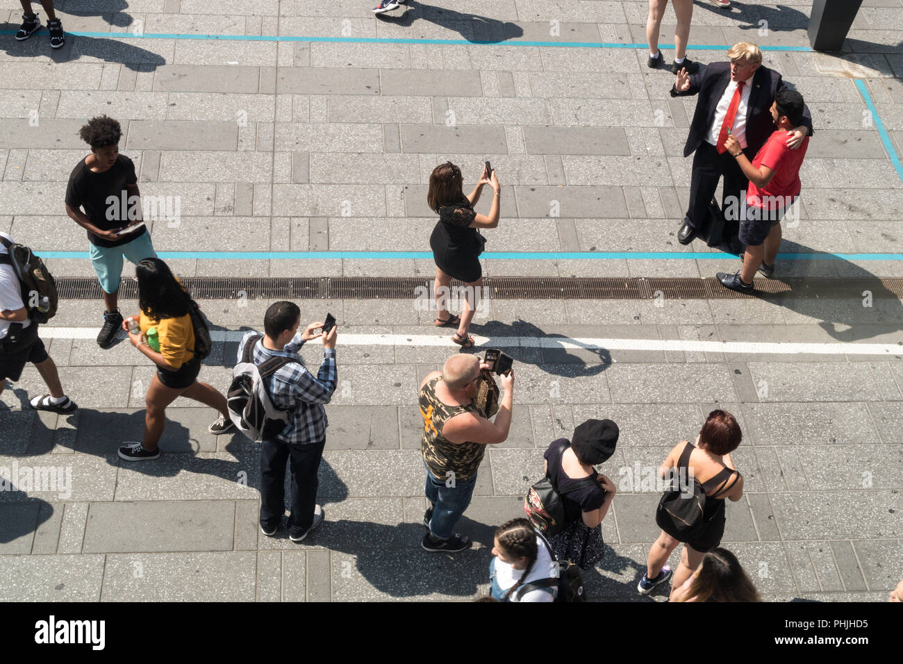 Energy in times Square, NYC, USA Stock Photo