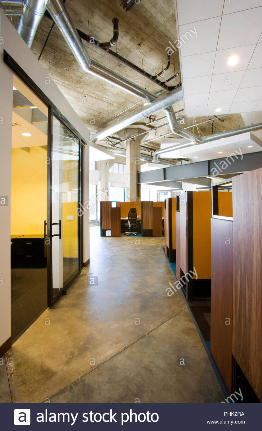 Modern Office Cubicles Stock Photos Modern Office Cubicles Stock