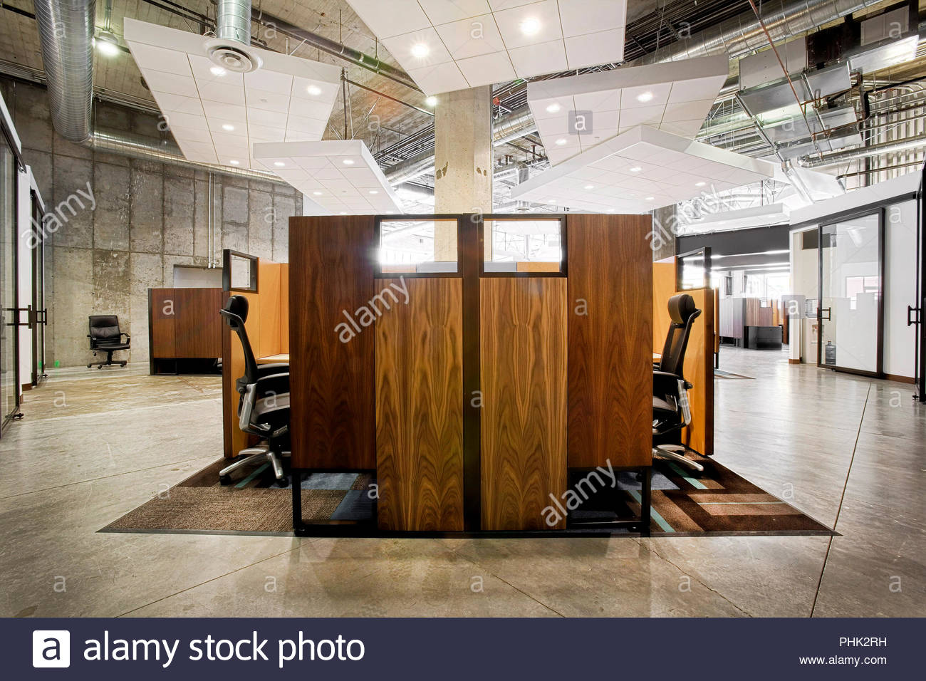 Modern Office Cubicles Stock Photos Modern Office Cubicles Stock
