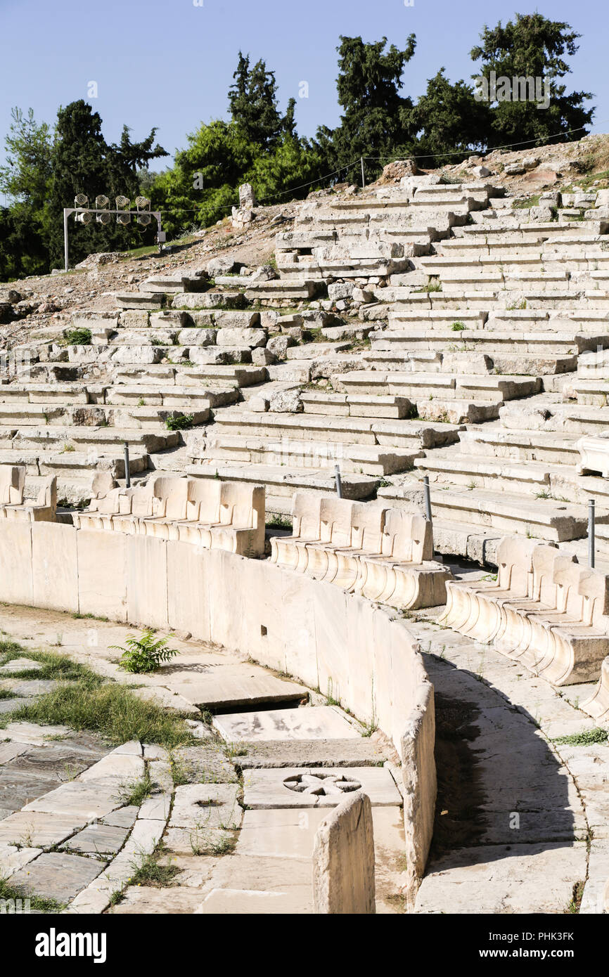 Theatre of Dionysus Stock Photo - Alamy