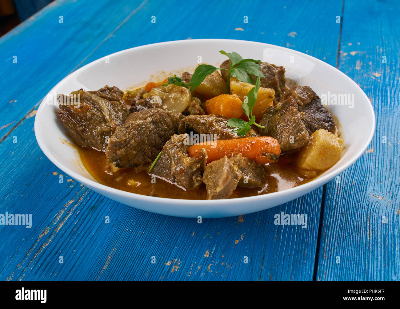 Cape Malay lamb curry Stock Photo Alamy