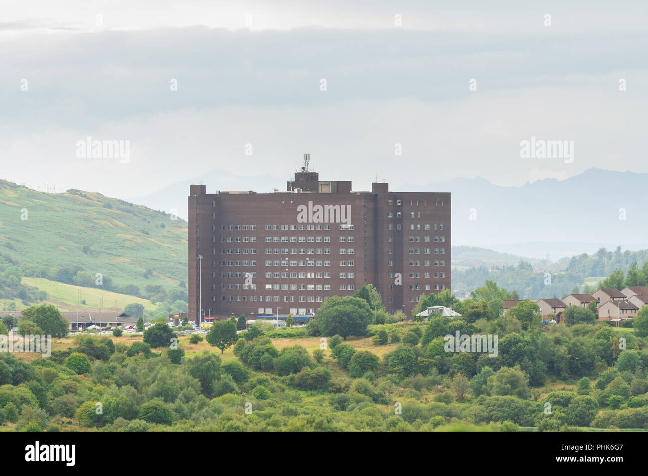 Inverclyde Royal Hospital, Greenock, Scotland, UK Stock Photo Alamy