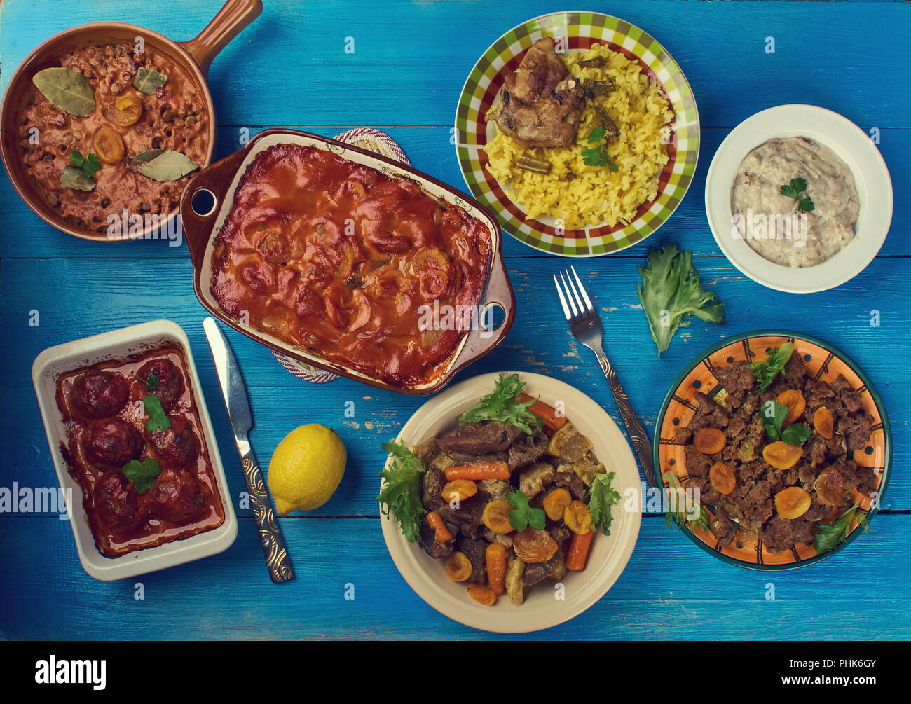 South African cuisine Stock Photo - Alamy
