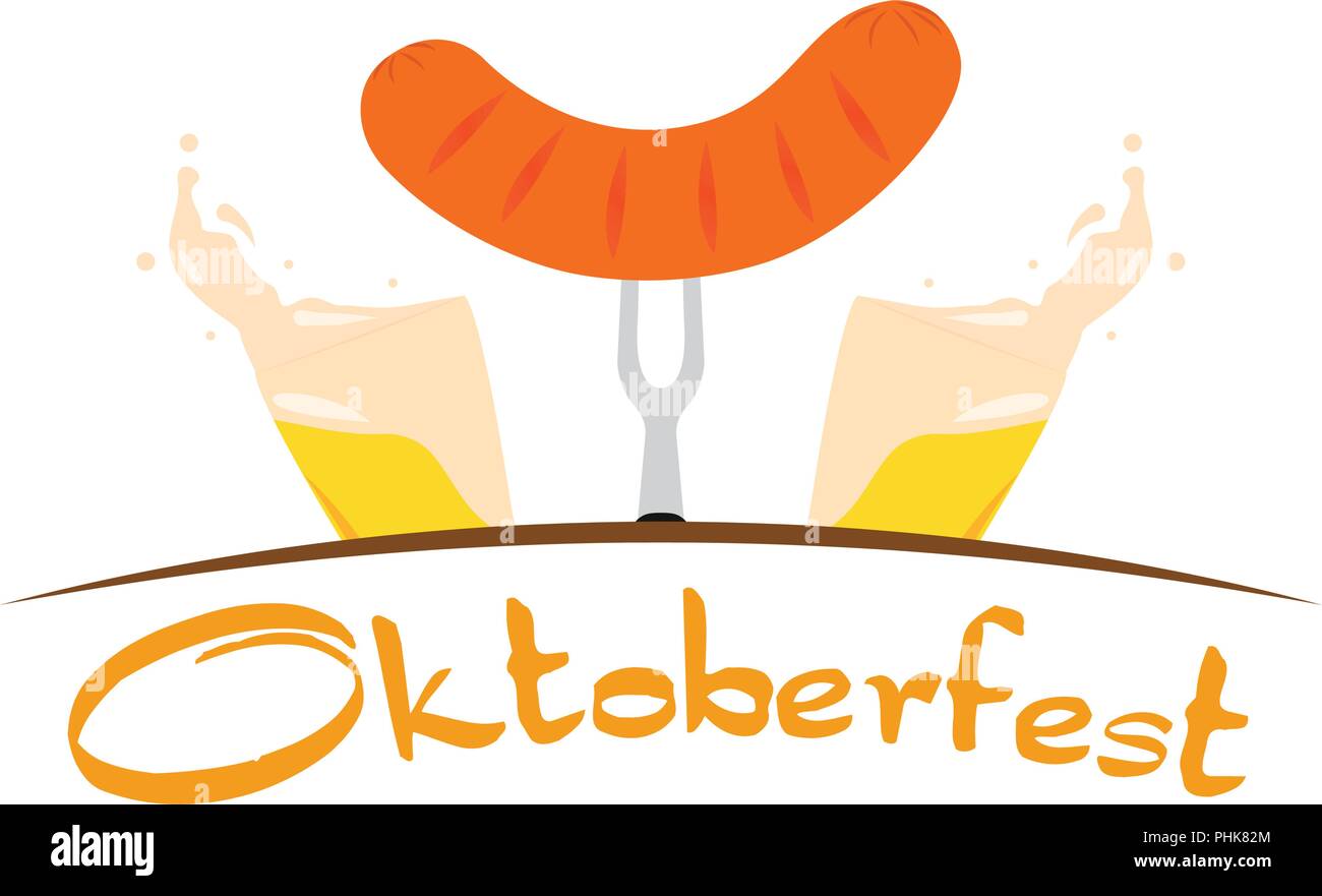 Oktoberfest party Background Stock Vector Image & Art - Alamy