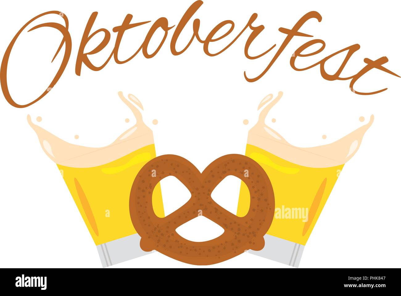 Oktoberfest party Background Stock Vector Image & Art - Alamy
