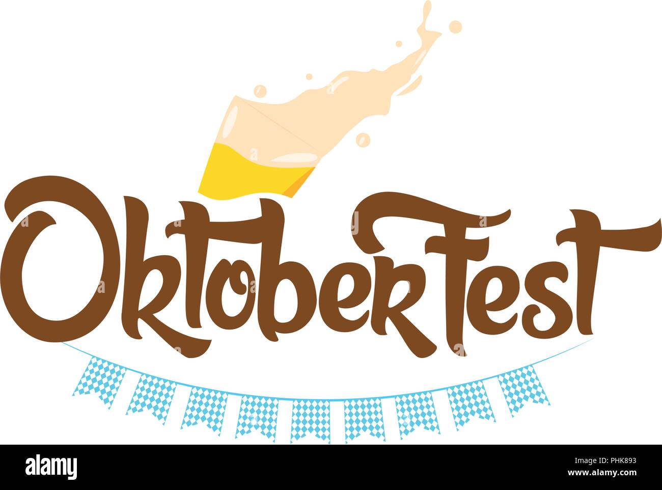 Oktoberfest party Background Stock Vector Image & Art - Alamy