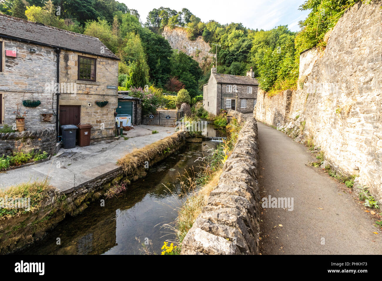 Castleton Peak District, Derbyshire United kingdom Stock Photo