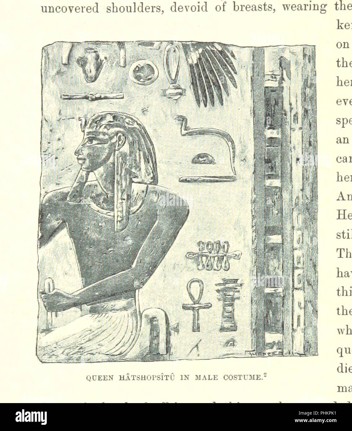 Image  from page 260 of 'The Struggle of the Nations. Egypt, Syria, and Assyria ... Edited by A. H. Sayce. Translated by M. L. McClure. With map ... and ... illustrations' . Stock Photo