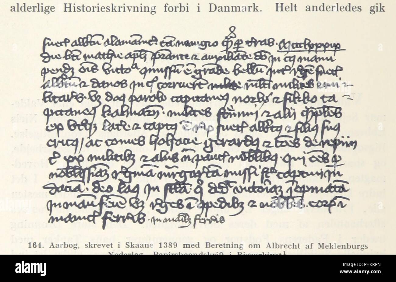 Image  from page 318 of 'Danmarks Riges Historie af J. Steenstrup, Kr. Erslev, A. Heise, V. Mollerup, J. A. Fridericia, E. Holm, A. D. Jørgensen. Historisk illustreret' . Stock Photo