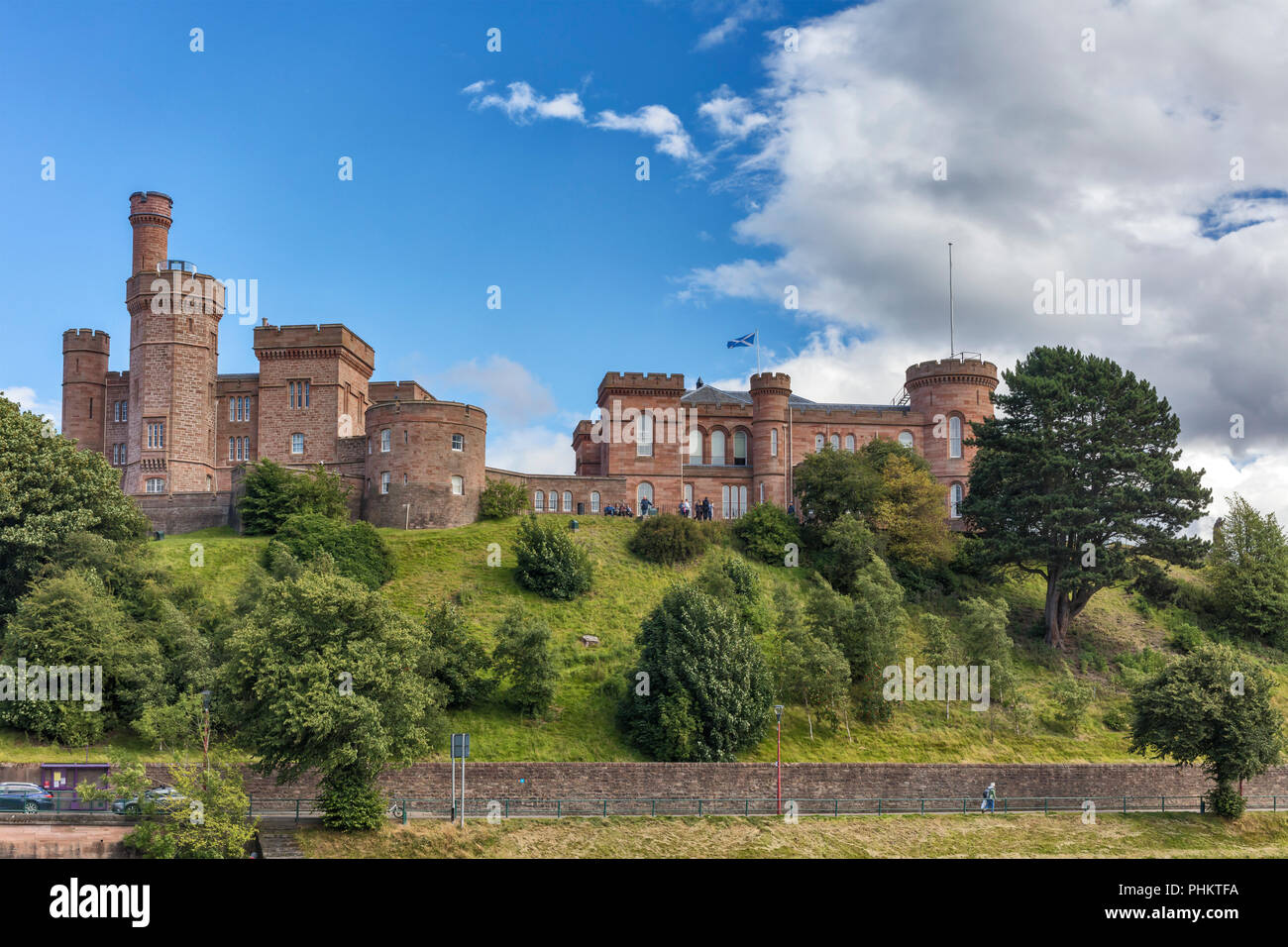 Inverness Castle, Inverness, Invernessshire, Scotland, UK Stock Photo