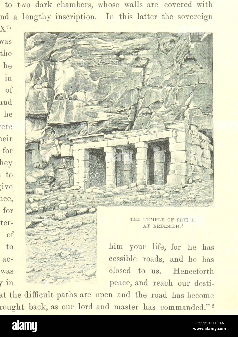 Image  from page 399 of 'The Struggle of the Nations. Egypt, Syria, and Assyria ... Edited by A. H. Sayce. Translated by M. L. McClure. With map ... and ... illustrations' . Stock Photo