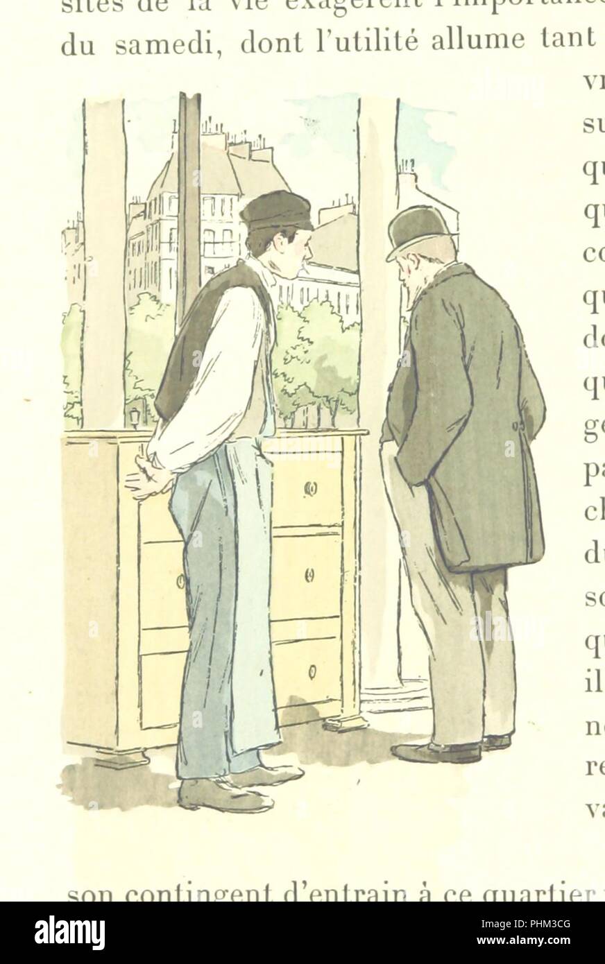 Image From Page 272 Of La Vie Des Boulevards Dessins En Couleurs Par P Vidal Stock Photo Alamy