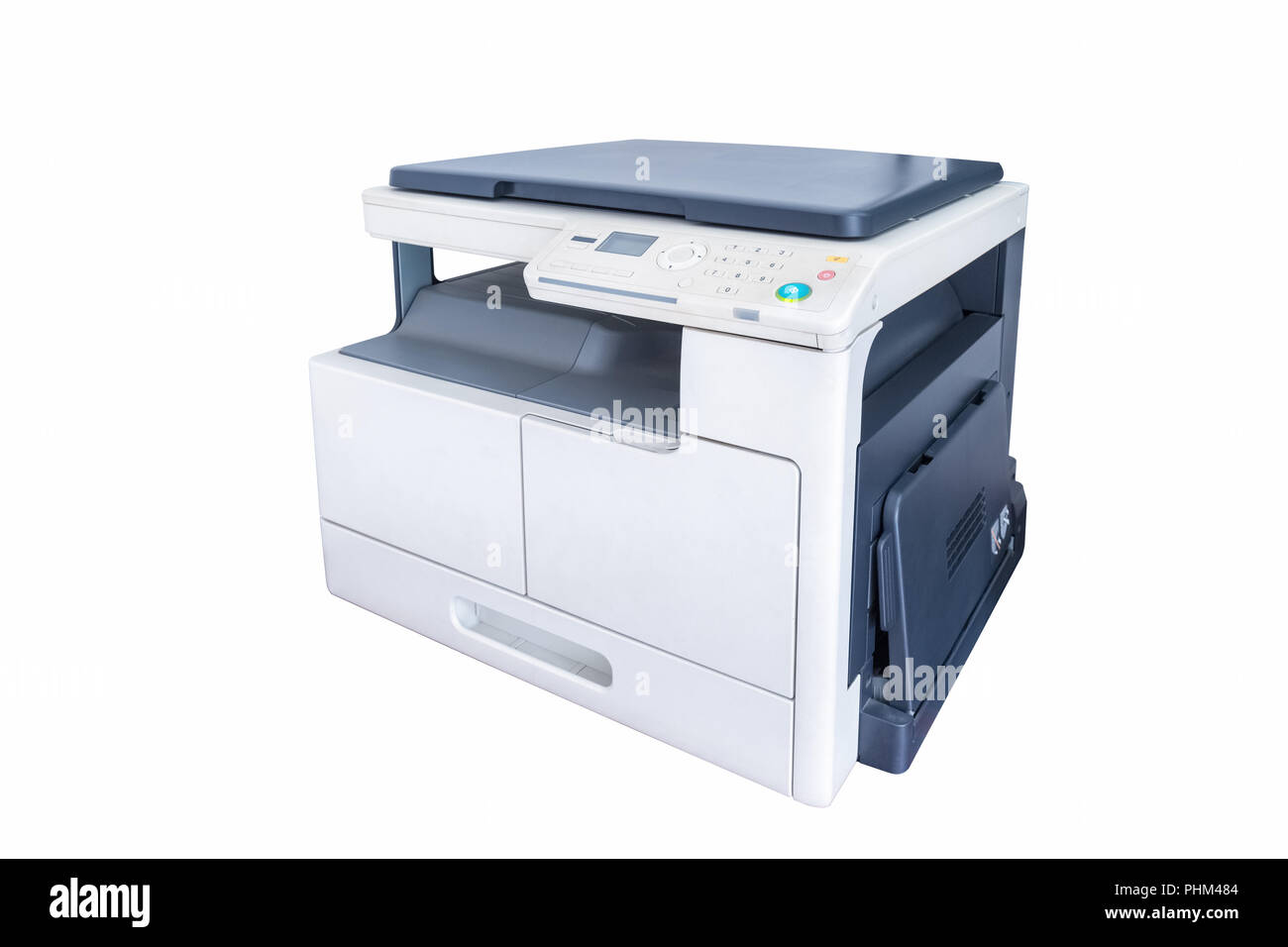 office multifunction printer isolated Stock Photo
