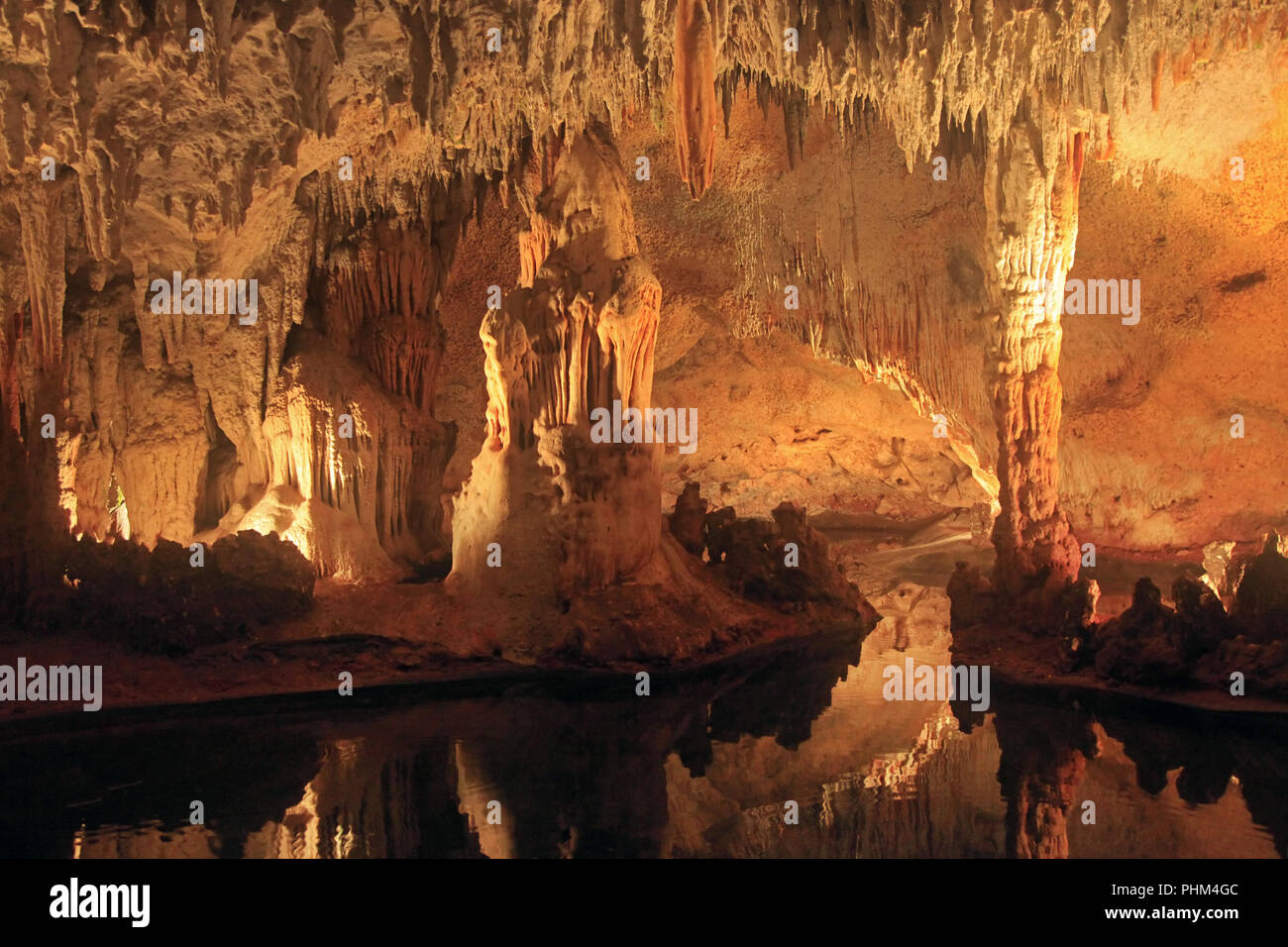 Cueva de las Maravillas. Dominican Republic Stock Photo