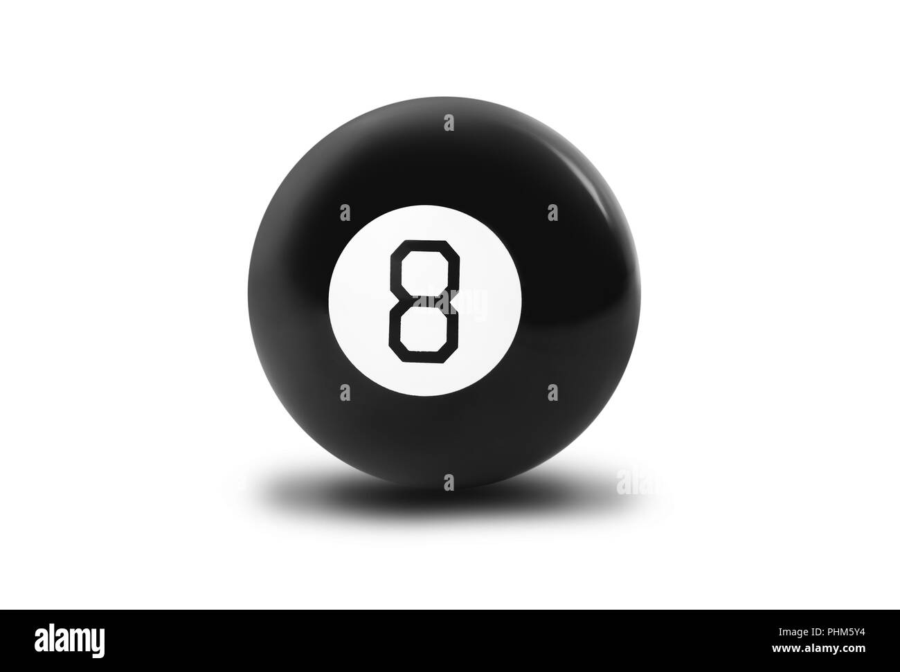 8 Pool Ball Stock Photo - Download Image Now - Eight Ball, Number