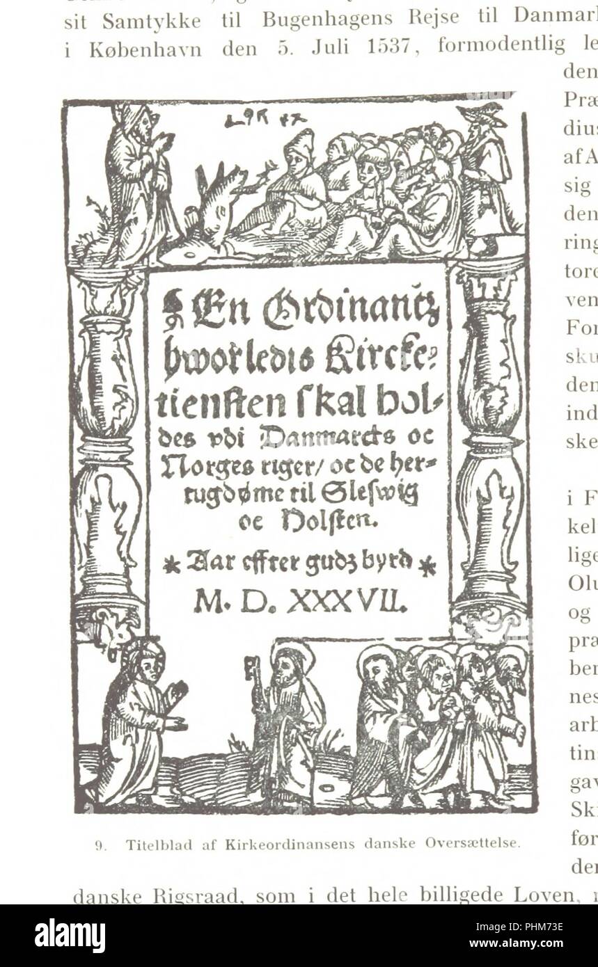Image  from page 462 of 'Danmarks Riges Historie af J. Steenstrup, Kr. Erslev, A. Heise, V. Mollerup, J. A. Fridericia, E. Holm, A. D. Jørgensen. Historisk illustreret' . Stock Photo