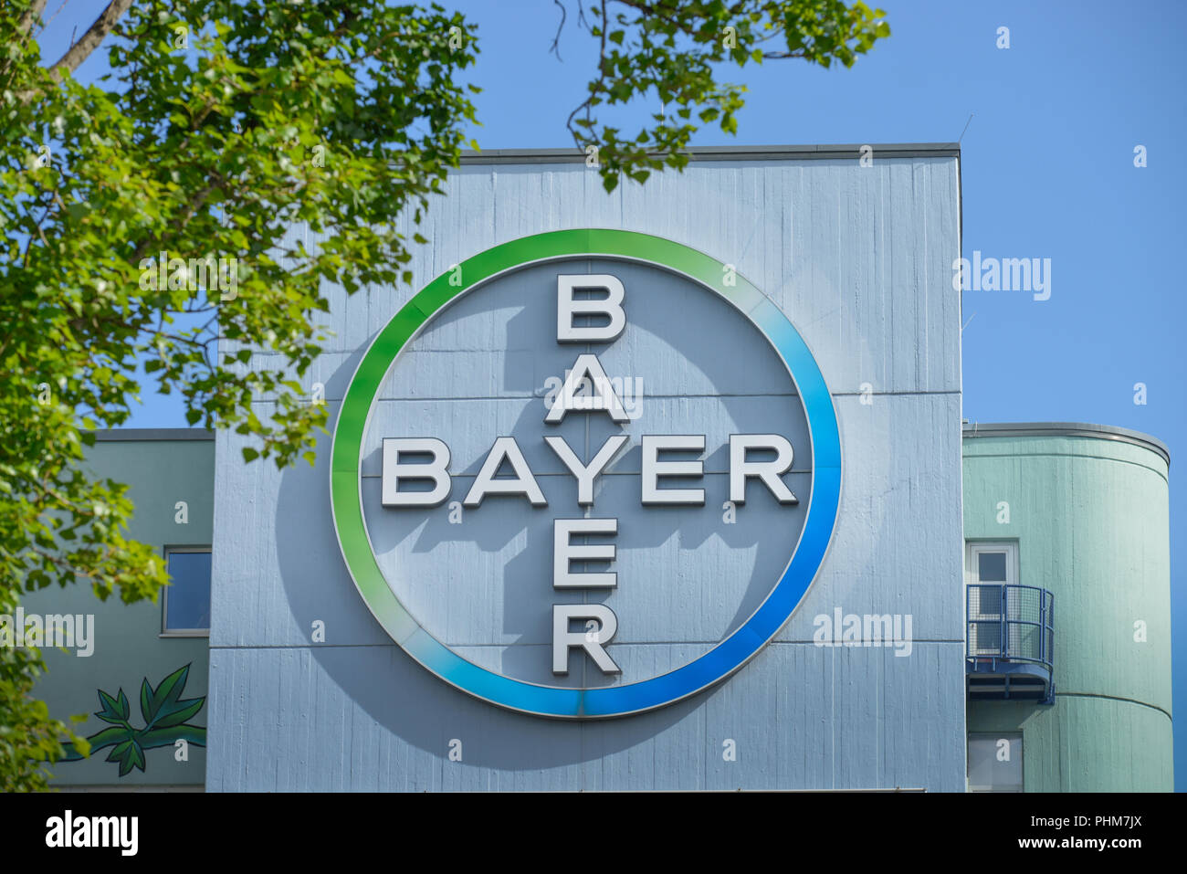 Bayer AG, Muellerstrasse, Wedding, Mitte, Berlin, Deutschland Stock