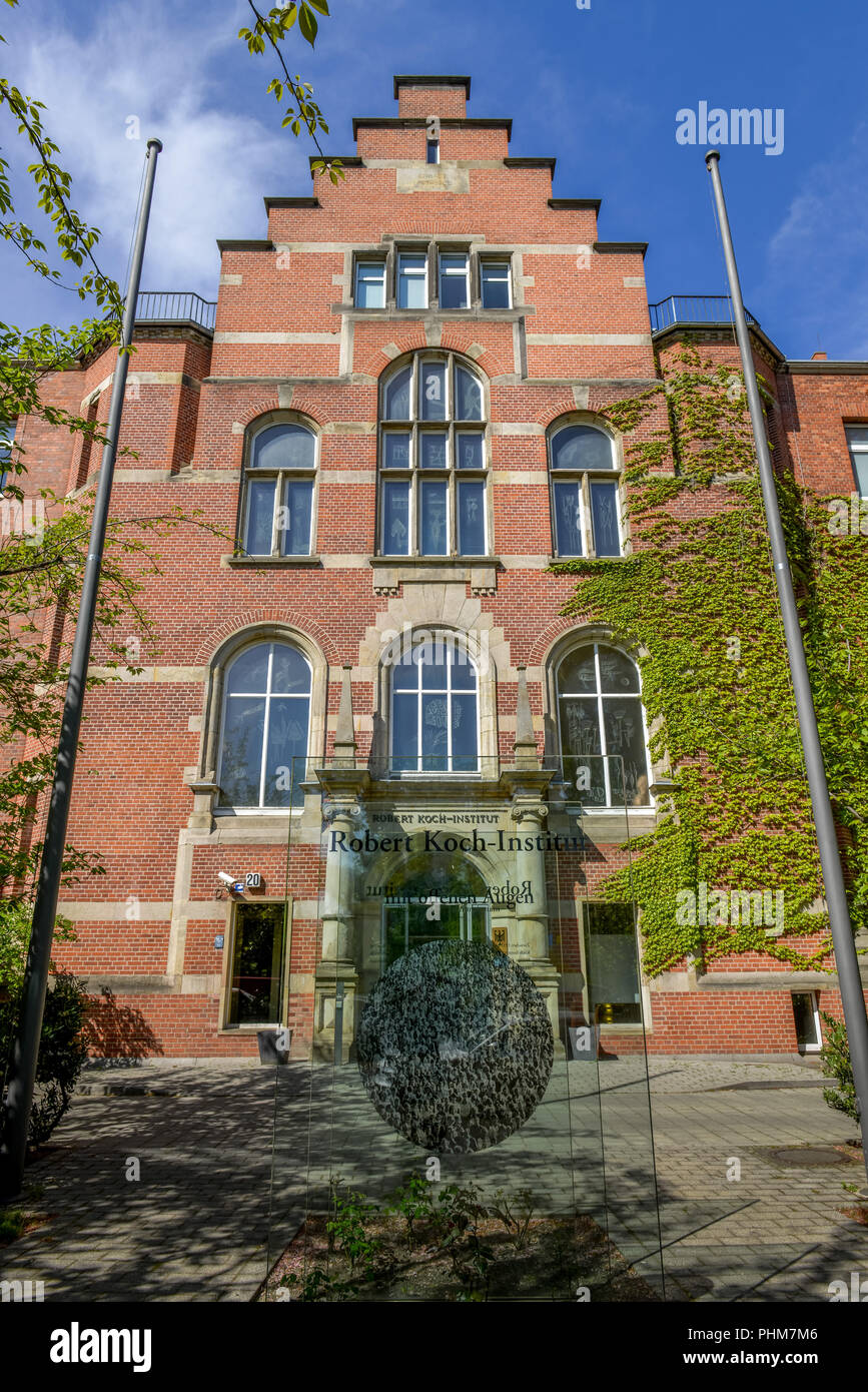 Robert Koch-Institut, Nordufer, Wedding, Berlin, Deutschland Stock Photo -  Alamy