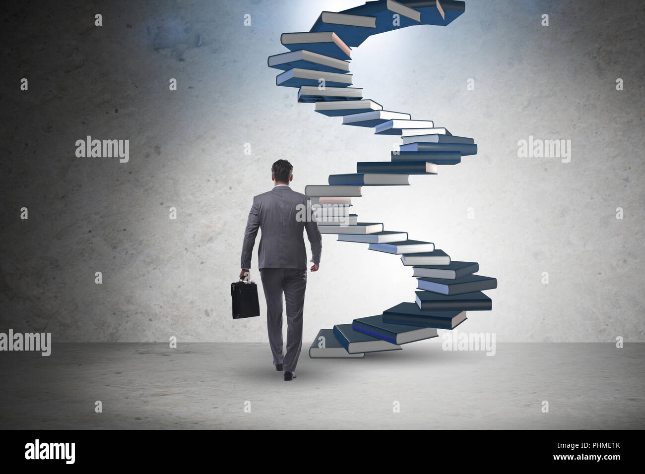 Career progression through investment in good education Stock Photo Alamy