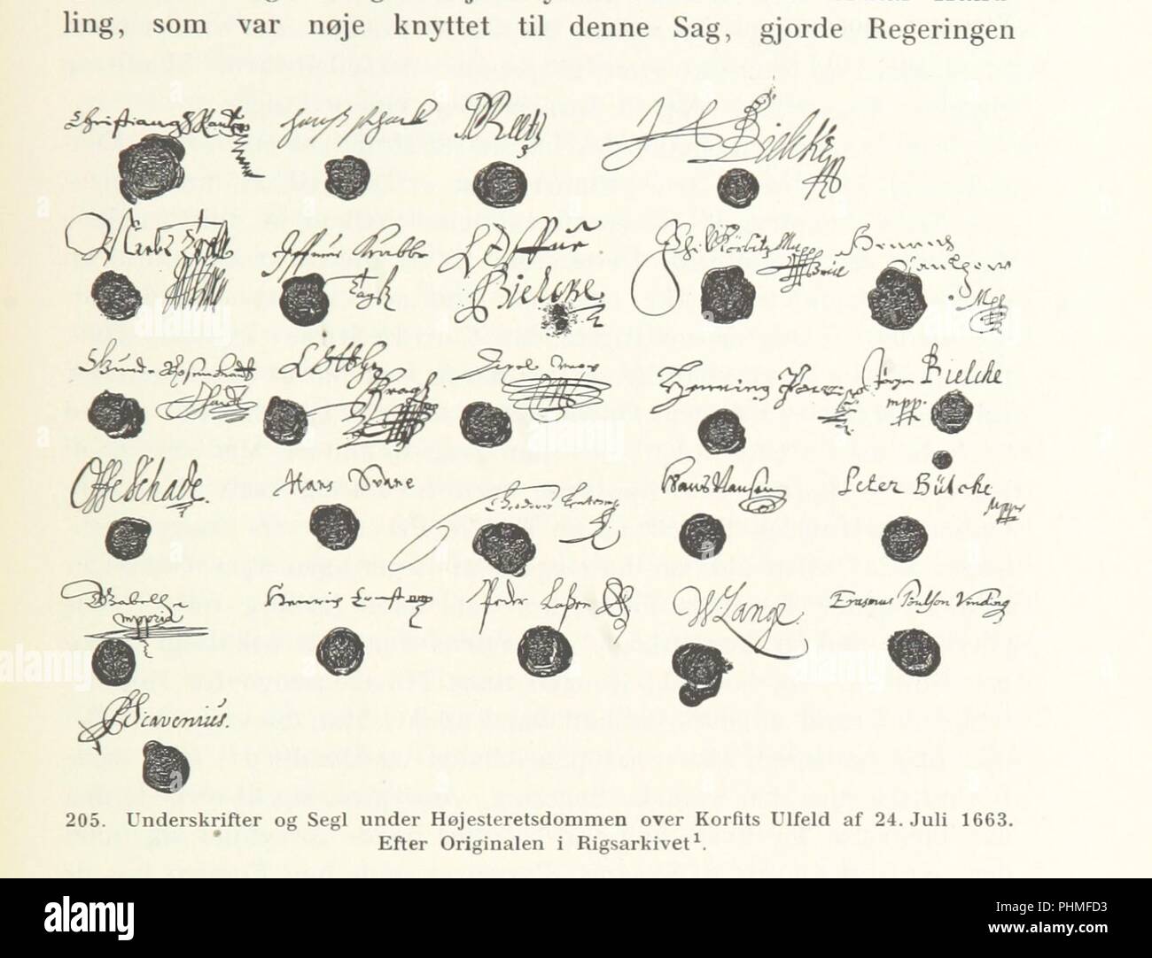 Image  from page 559 of 'Danmarks Riges Historie af J. Steenstrup, Kr. Erslev, A. Heise, V. Mollerup, J. A. Fridericia, E. Holm, A. D. Jørgensen. Historisk illustreret' . Stock Photo
