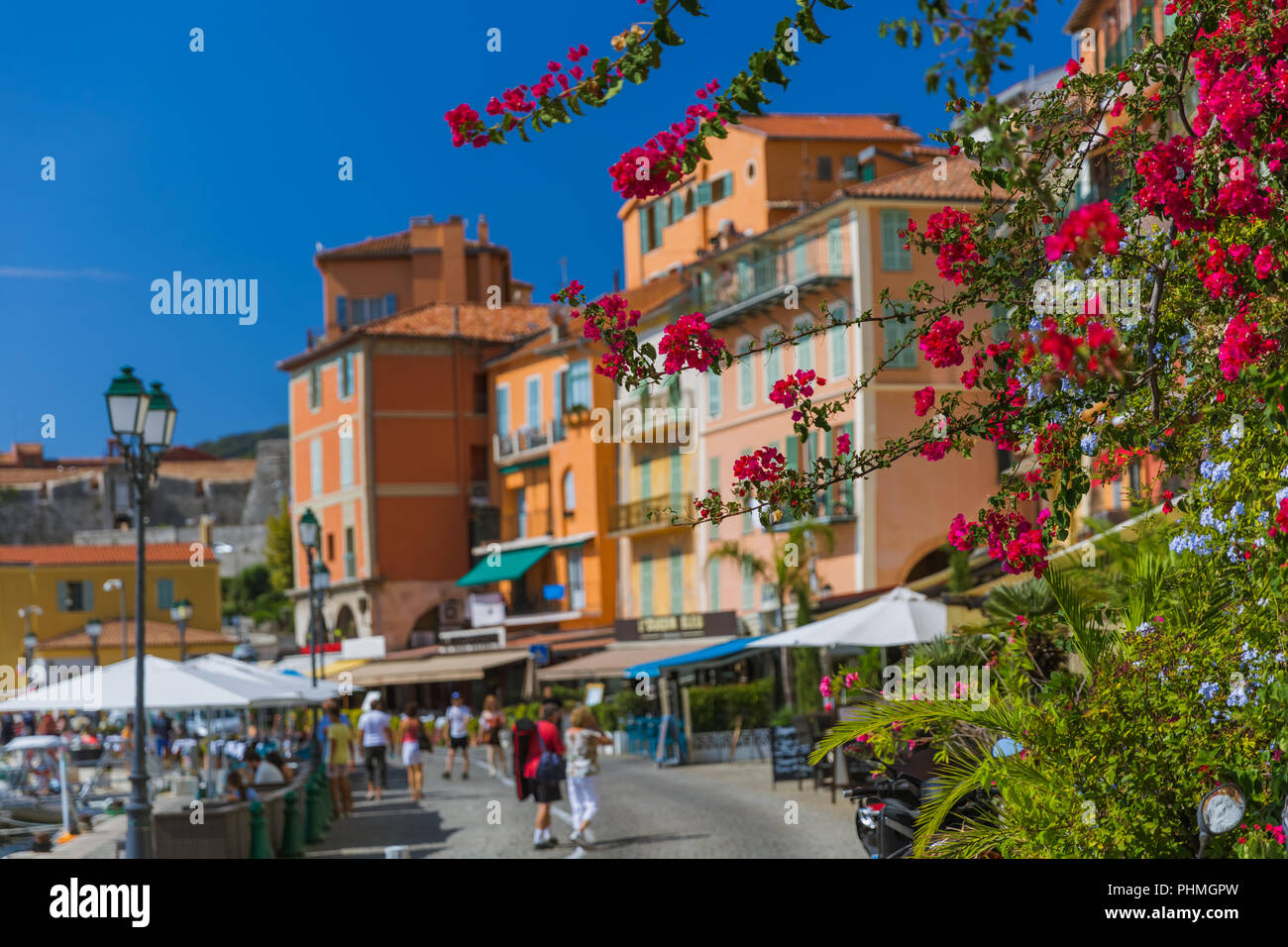 Villefranche-Sur-Mer in France Stock Photo