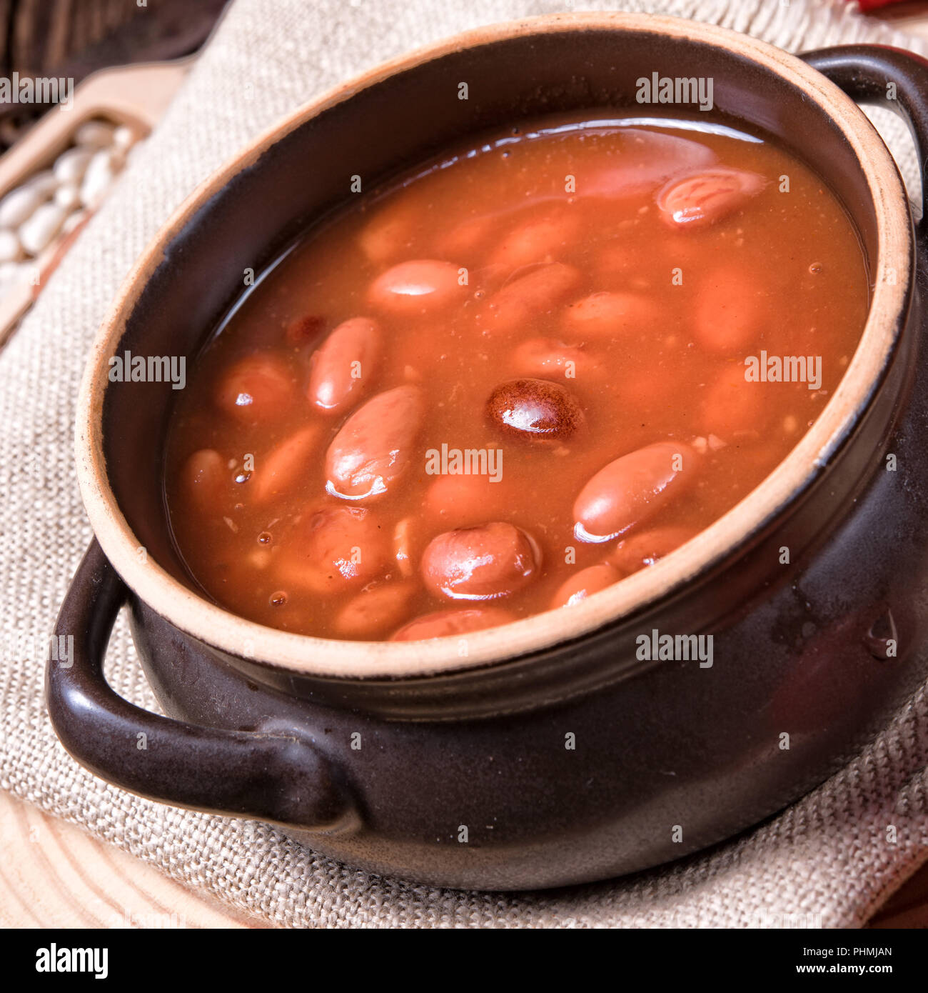 Baked beans in tomato sauce Stock Photo Alamy