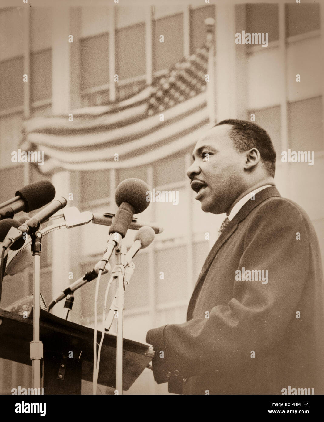The Reverend Dr Martin Luther King Jr Stock Photo Alamy