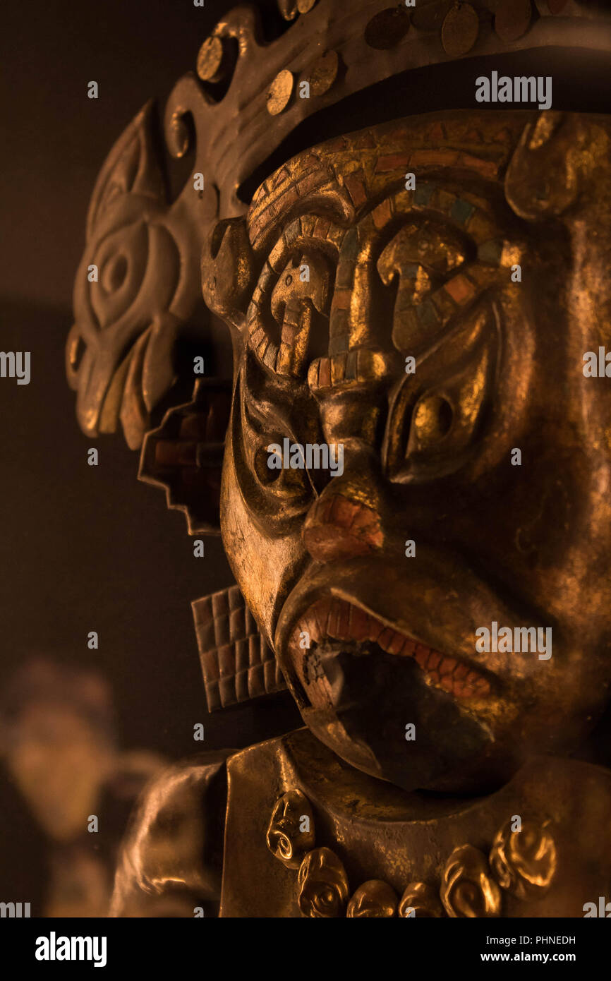 Download Gold Inca Mask High Resolution Stock Photography And Images Alamy PSD Mockup Templates