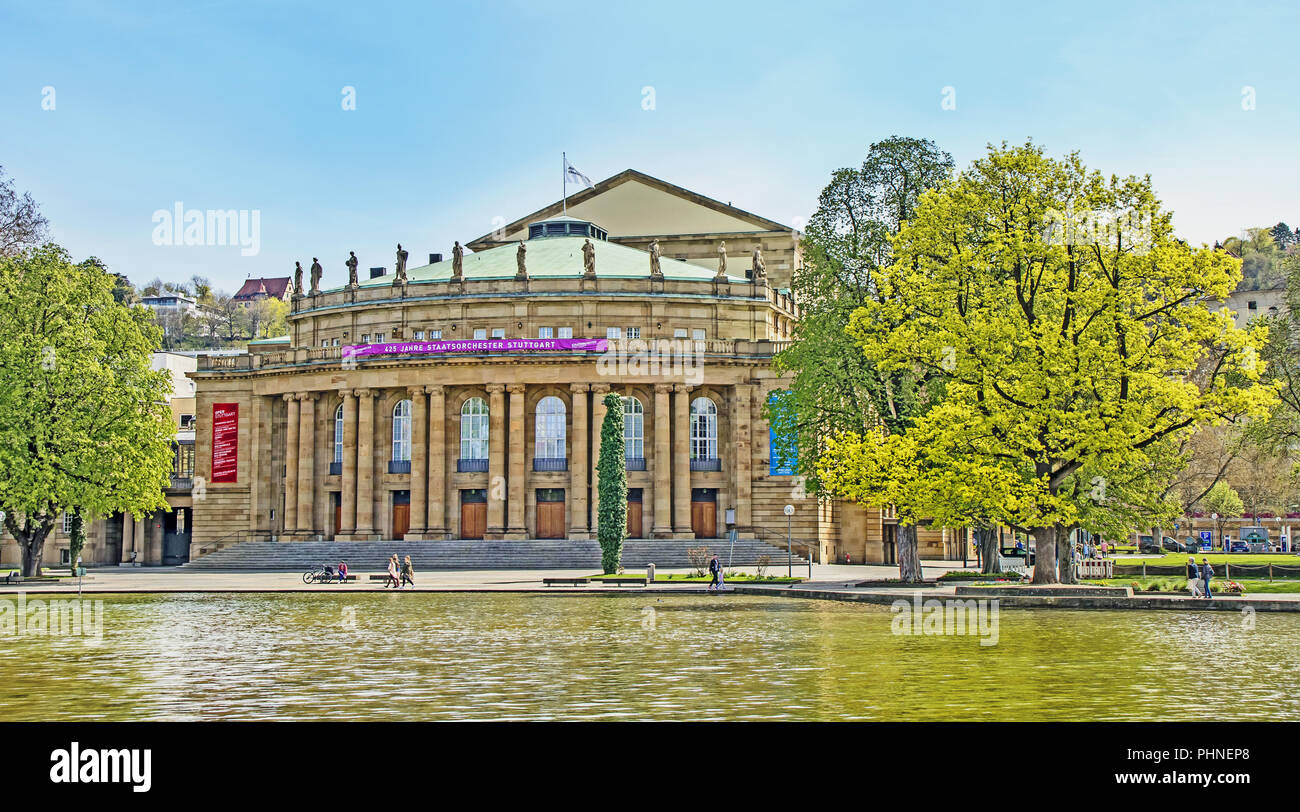State Theatre Stuttgart Stock Photo