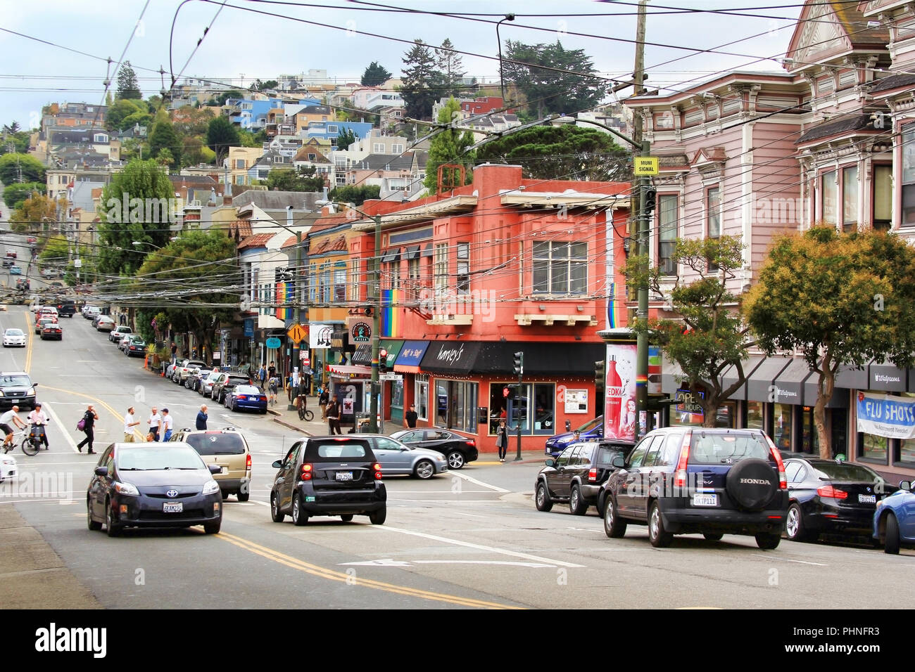 Castro district in San Francisco Stock Photo Alamy