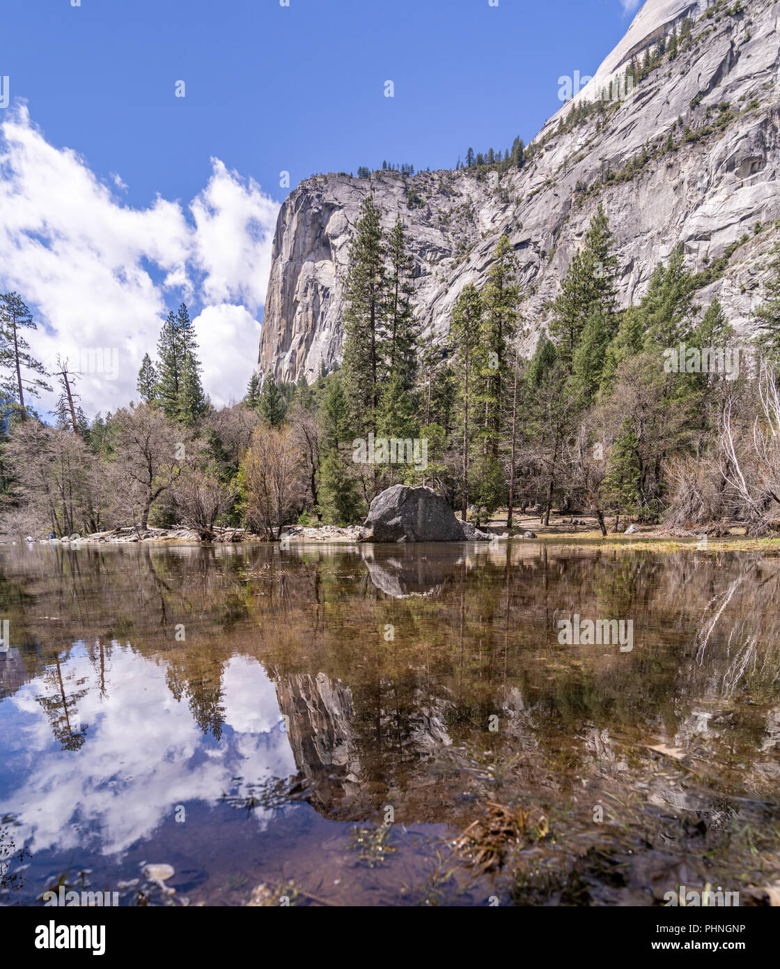 Mirror Lake Yosemite National Park Stock Photo - Alamy