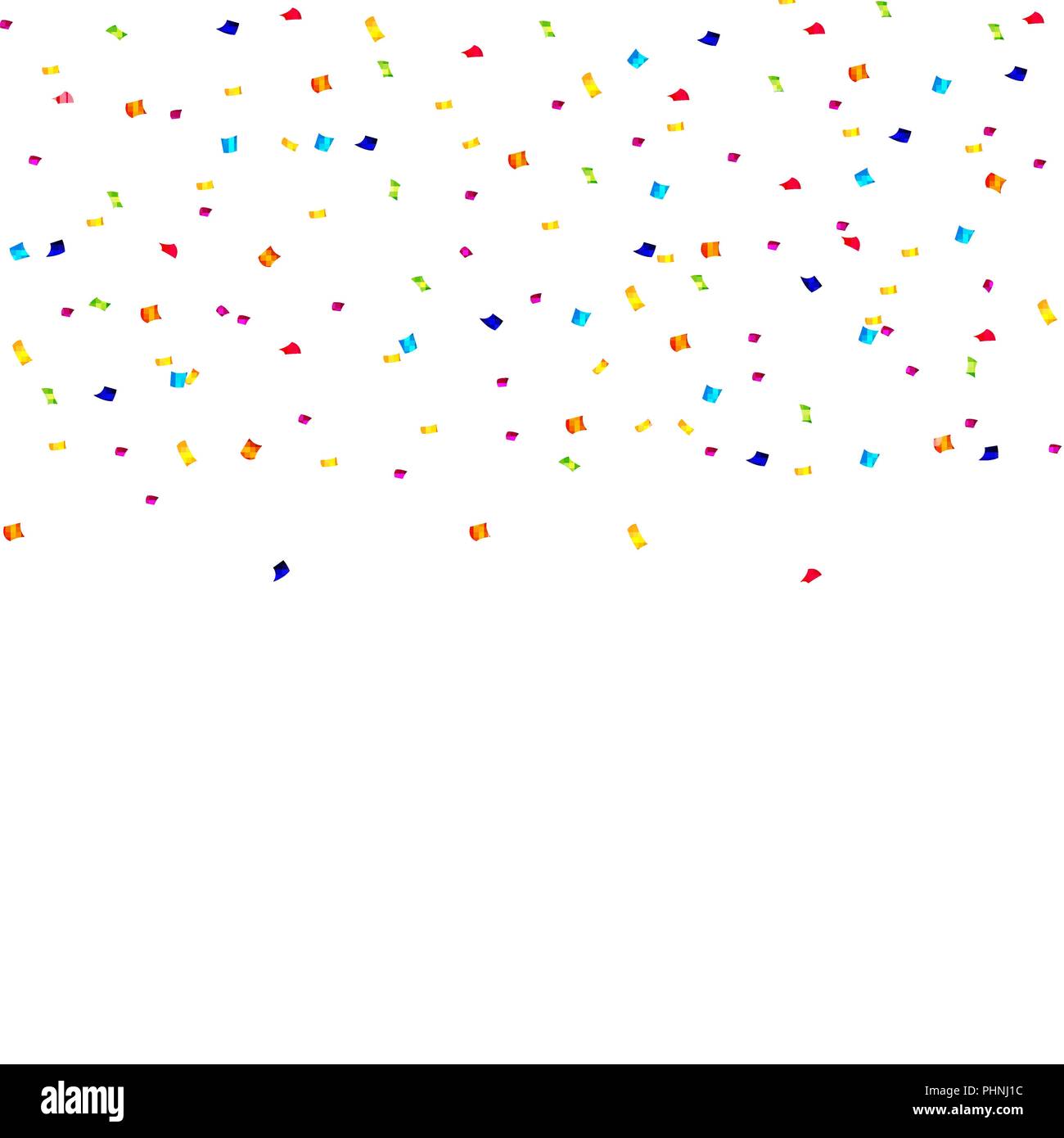 Confetti Background Vector Png