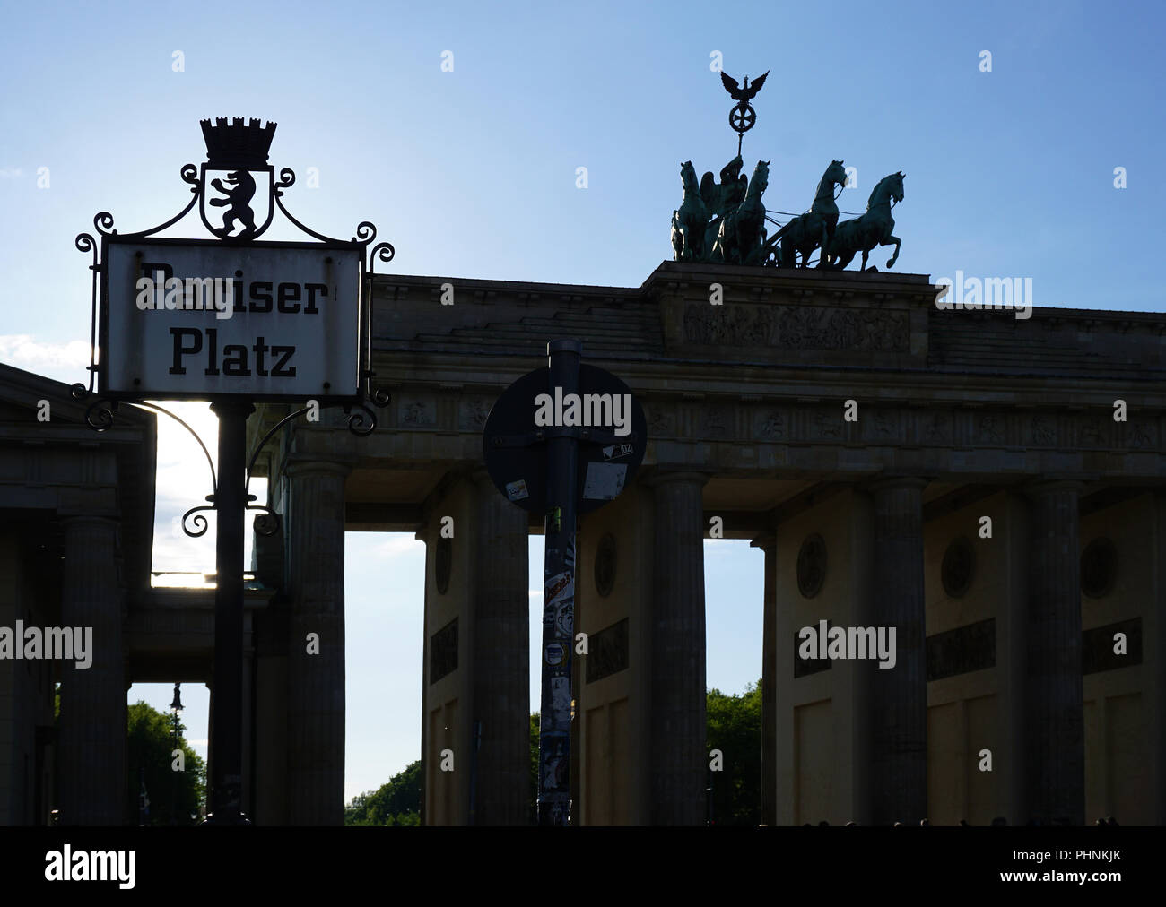Brandenburg Gate; Berlin; germany; Stock Photo