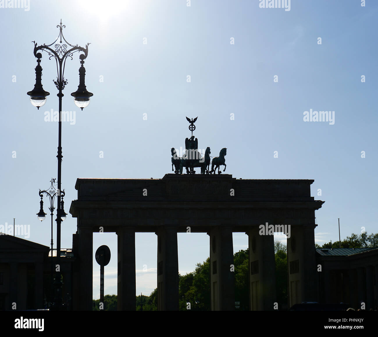 Brandenburg Gate; Berlin; germany; Stock Photo