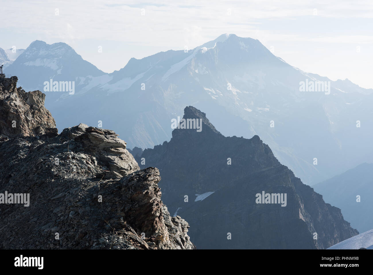 Mittelallalin view hi-res stock photography and images - Alamy