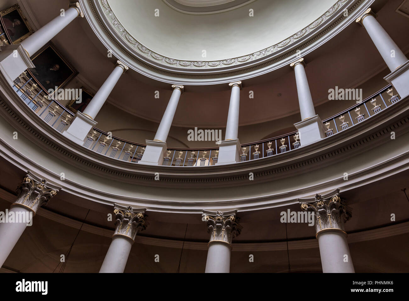 Culzean castle interior, Ayrshire, Scotland, UK Stock Photo