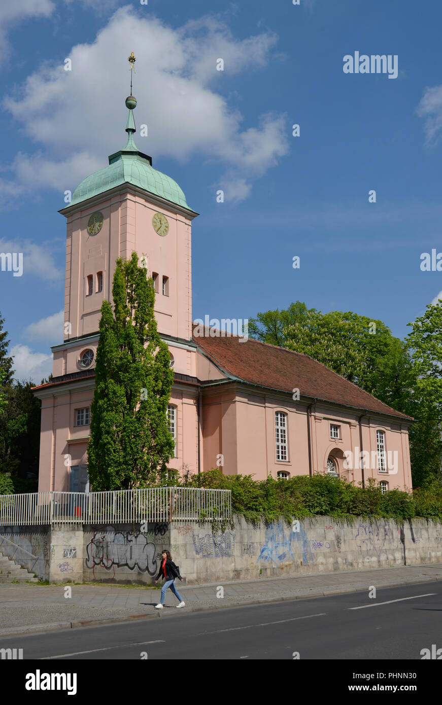 Dorfkirche, Alt-Schoeneberg, Hauptstrasse, Schoeneberg, Berlin, Deutschland Stock Photo