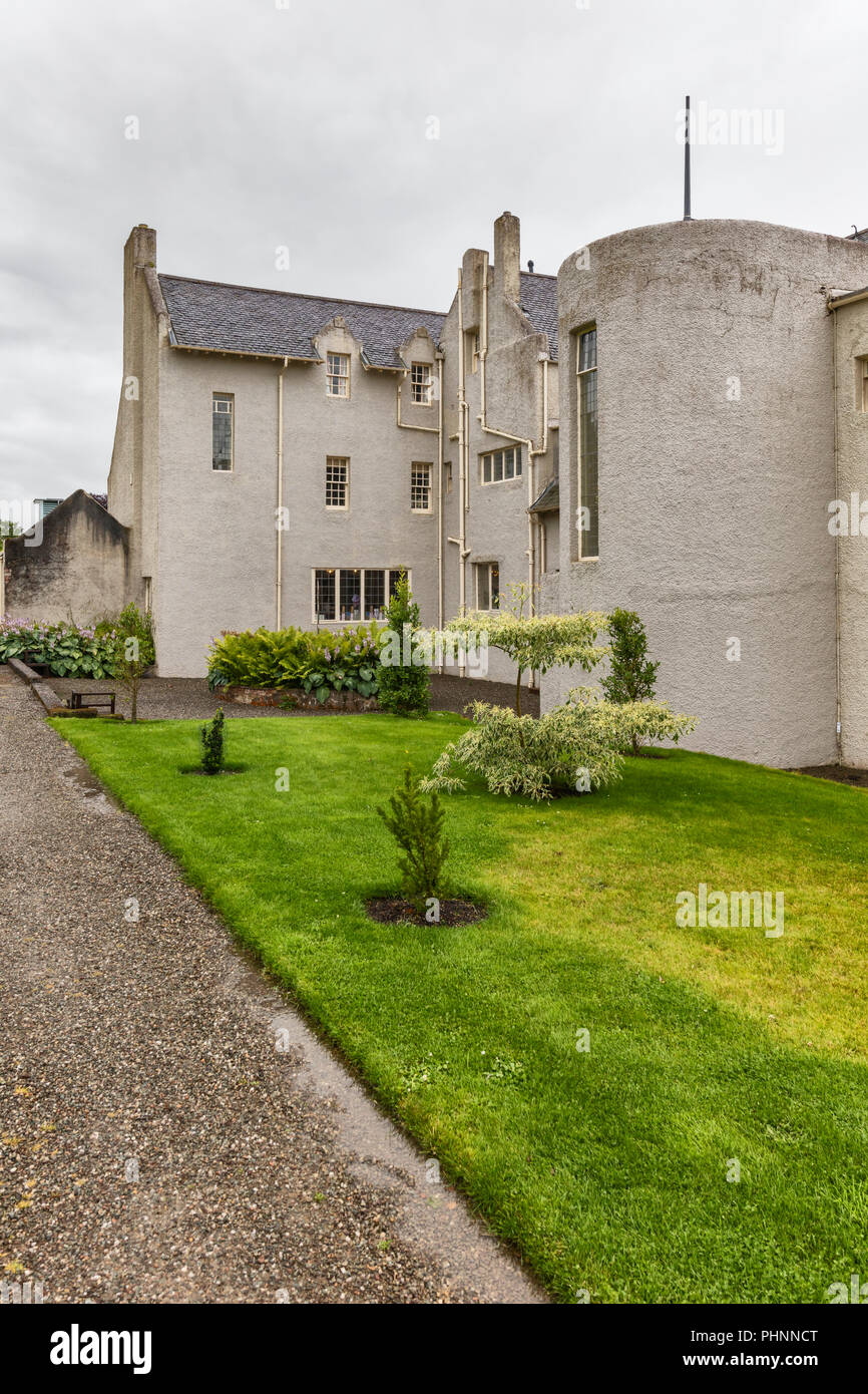Hill house (1904), Helensburgh, Dunbartonshire, Scotland, UK Stock