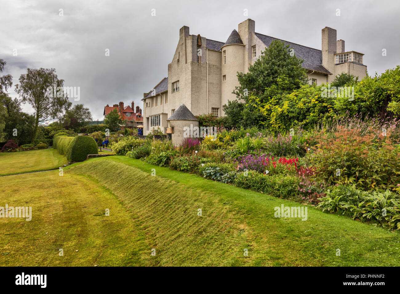 Hill house (1904), Helensburgh, Dunbartonshire, Scotland, UK Stock