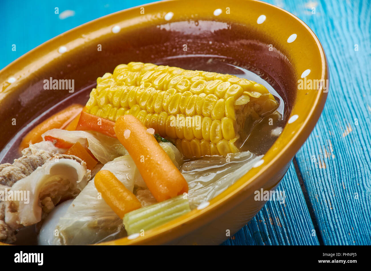 Mexican Beef Soup Stock Photo - Alamy