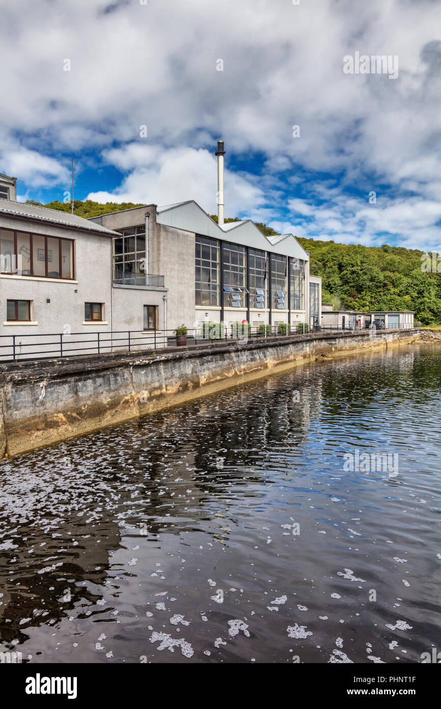 Caol Ila distillery, Islay, Inner Hebrides, Argyll, Scotland, UK Stock Photo