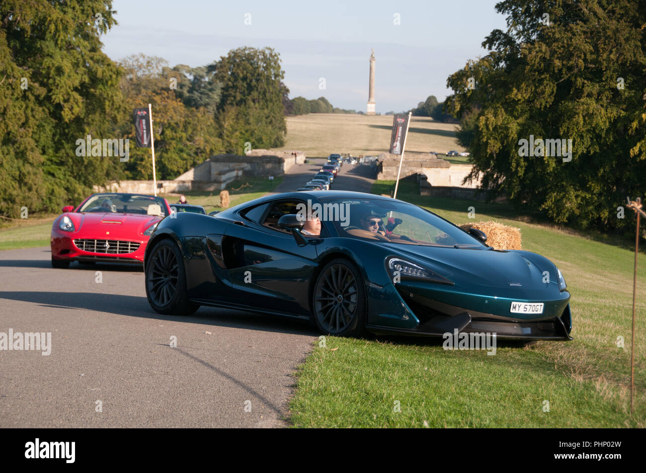 Woodstock, Oxfordshire, UK. 02nd Sep, 2018. Salon Prive Concours, Blenheim Palace Classic and Supercar event, Woodstock, Oxfordshire, 2nd Sep 2018 Credit: Stanislav Halcin/Alamy Live News Stock Photo