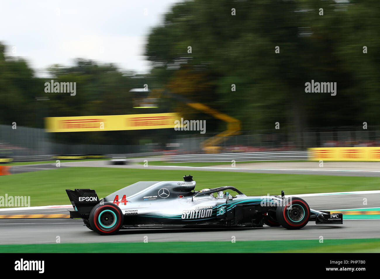 Monza, Italy. 2th September, 2018. Lewis Hamilton Of Great Britain.