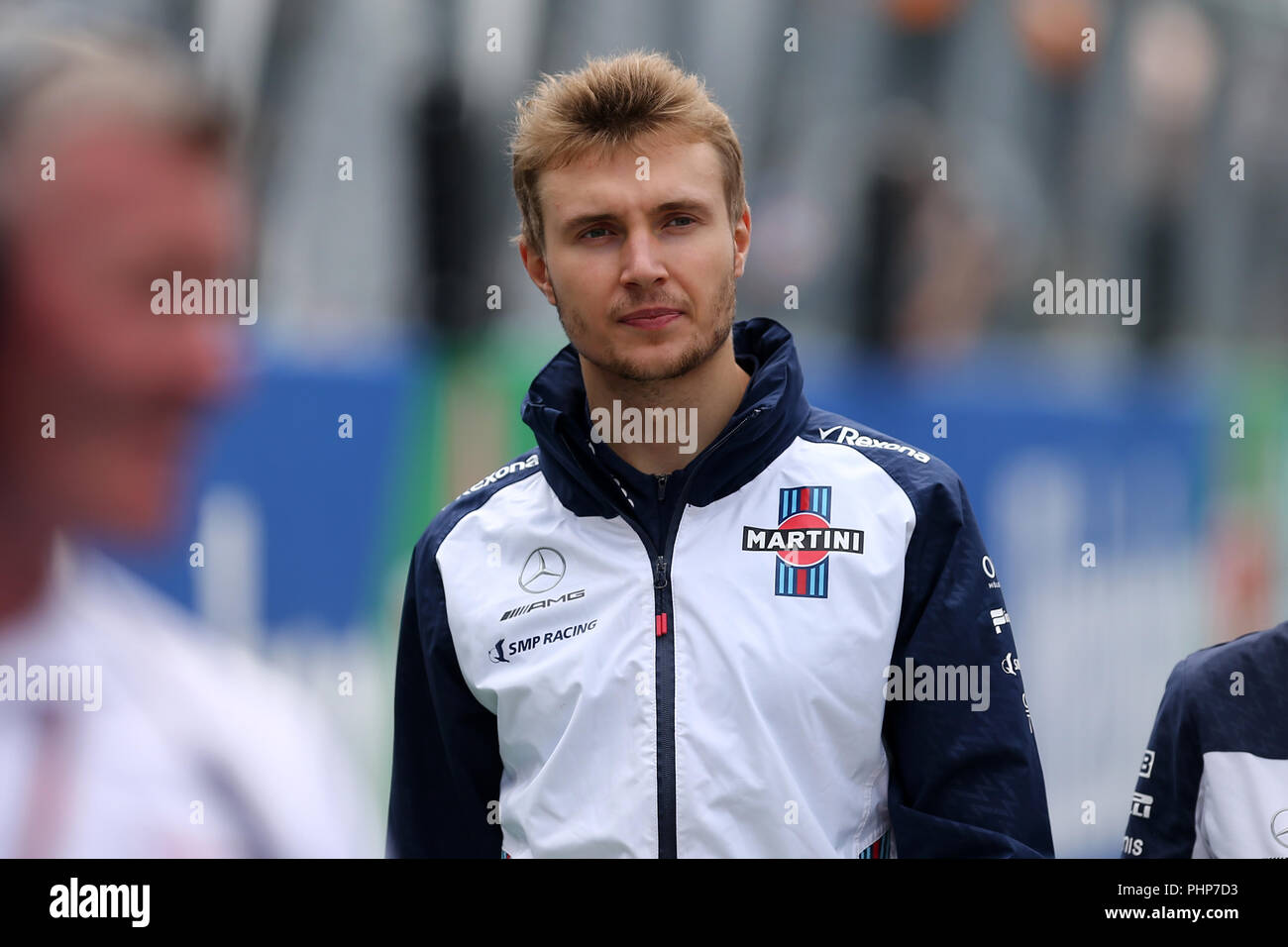 Monza, Italy. 2th September, 2018. Sergey Sirotkin Of Russia And.