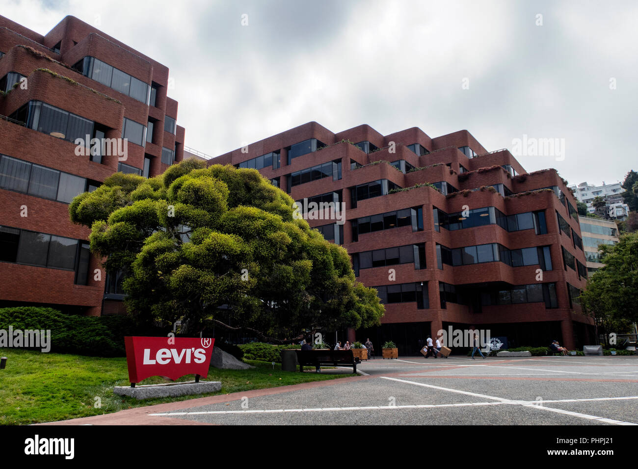 Strauss and Co global headquarters at Levi's San Francisco Stock Photo - Alamy