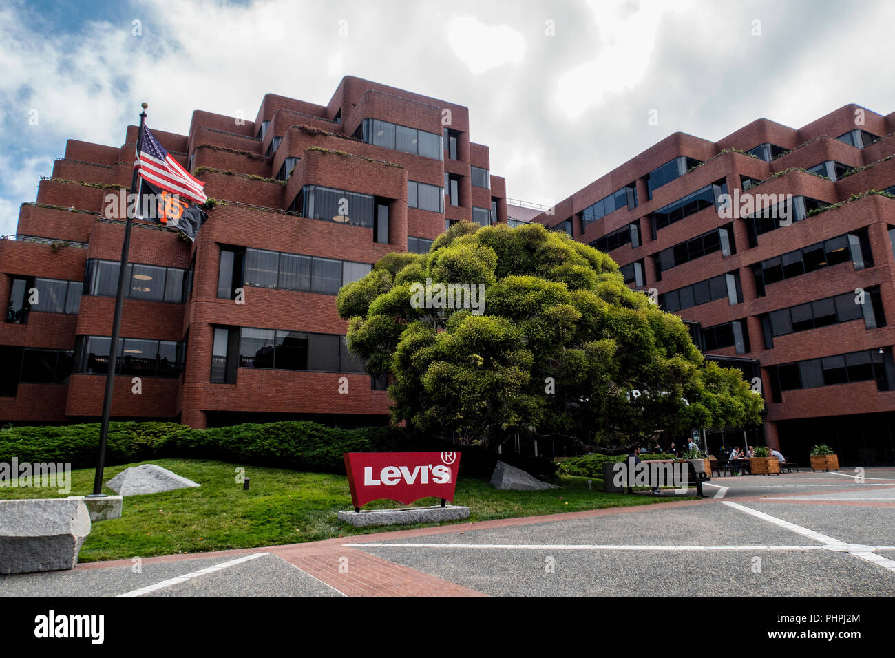 Levi Strauss and Co global headquarters at Levi's Plazza, San Francisco  Stock Photo - Alamy