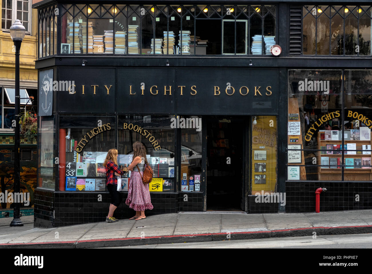 City Lights Books is an independent bookstorepublisher combination in
