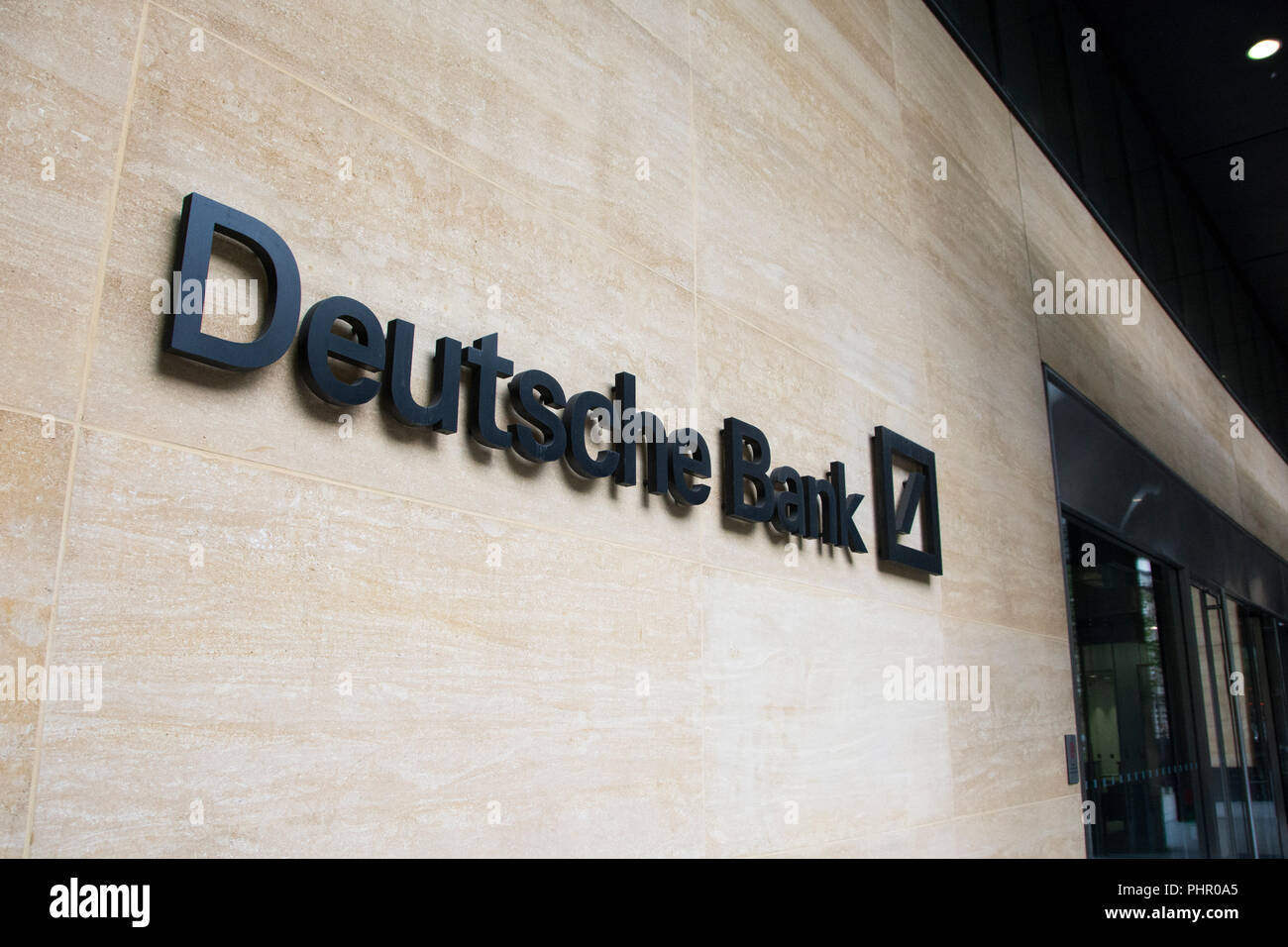 Deutsche Bank, Great Winchester Street, London, EC2, UK Stock Photo Alamy
