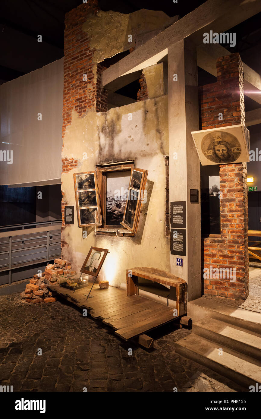 Warsaw Rising Museum (Muzeum Powstania Warszawskiego) interior ...