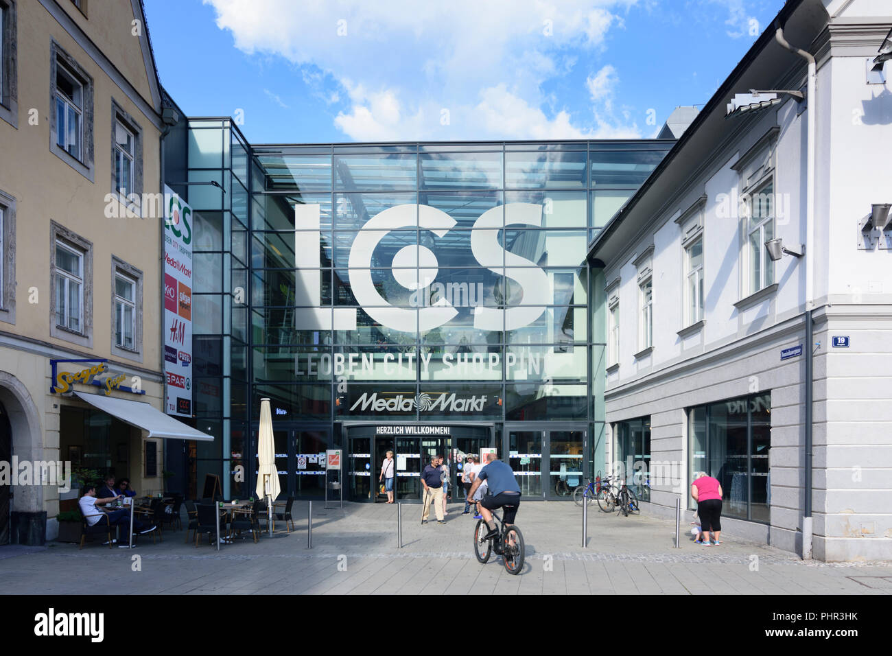 Leoben: shopping center LCS, Hochsteiermark, Steiermark, Styria, Austria  Stock Photo - Alamy